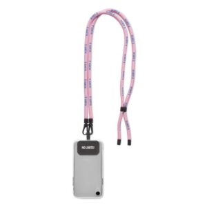 ⌀8mm fullfärgad polyesterband, crossbody, telefonhållare