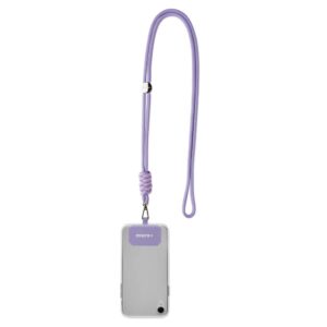 Crossbody telefonhållare 2-färgad flätad snöre – modell ML1090