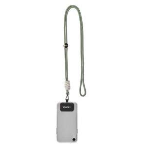 Crossbody telefonhållare 2-färgad flätad snöre – modell ML1091