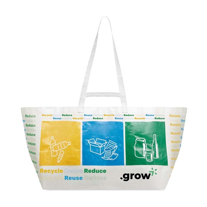 XXL horisontell laminerad shoppingväska (90x38x35 cm)