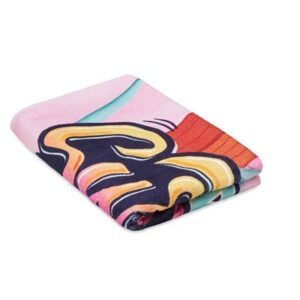 Handduk i polycotton – fullfärgstryck