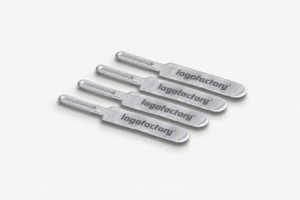 Reflex zip tag med egen logga