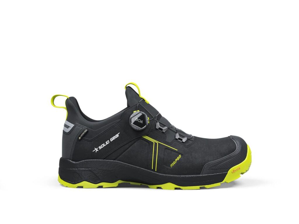 Solid Gear SG80018 Vapor 3 GTX Low – Svart/Ljusgrön