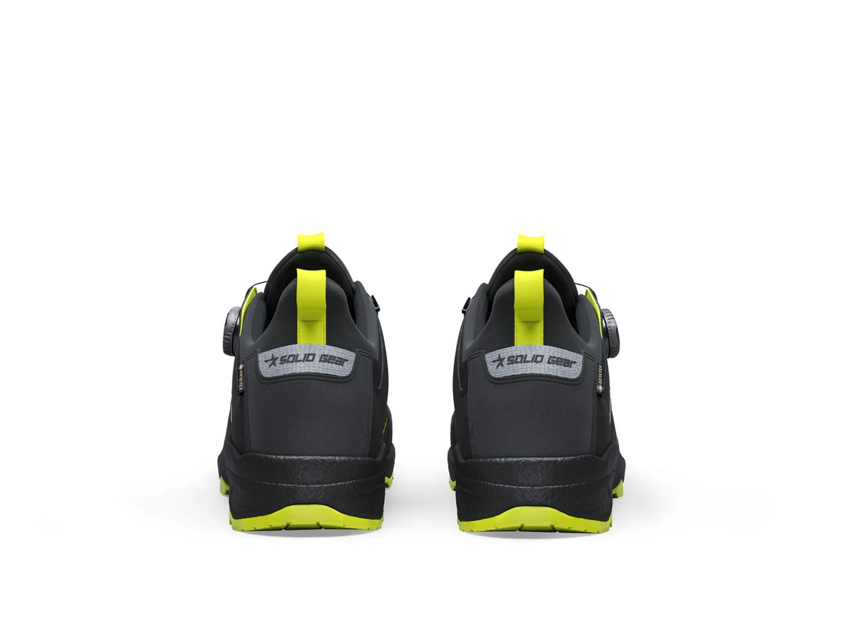 Solid Gear SG80018 Vapor 3 GTX Low – Svart/Ljusgrön