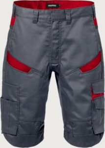 Fristads Shorts 2562 STFP – Grå/Röd (866)