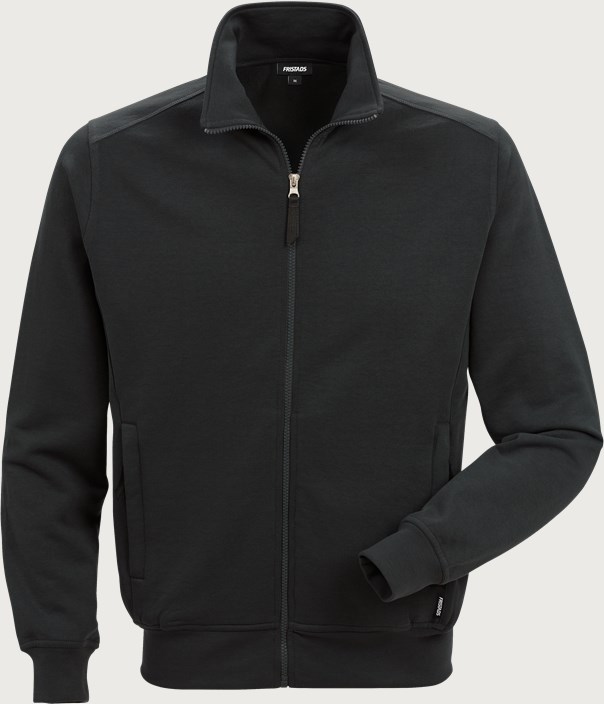 Fristads Sweatshirt-jacka 7608 SM – Svart (940)
