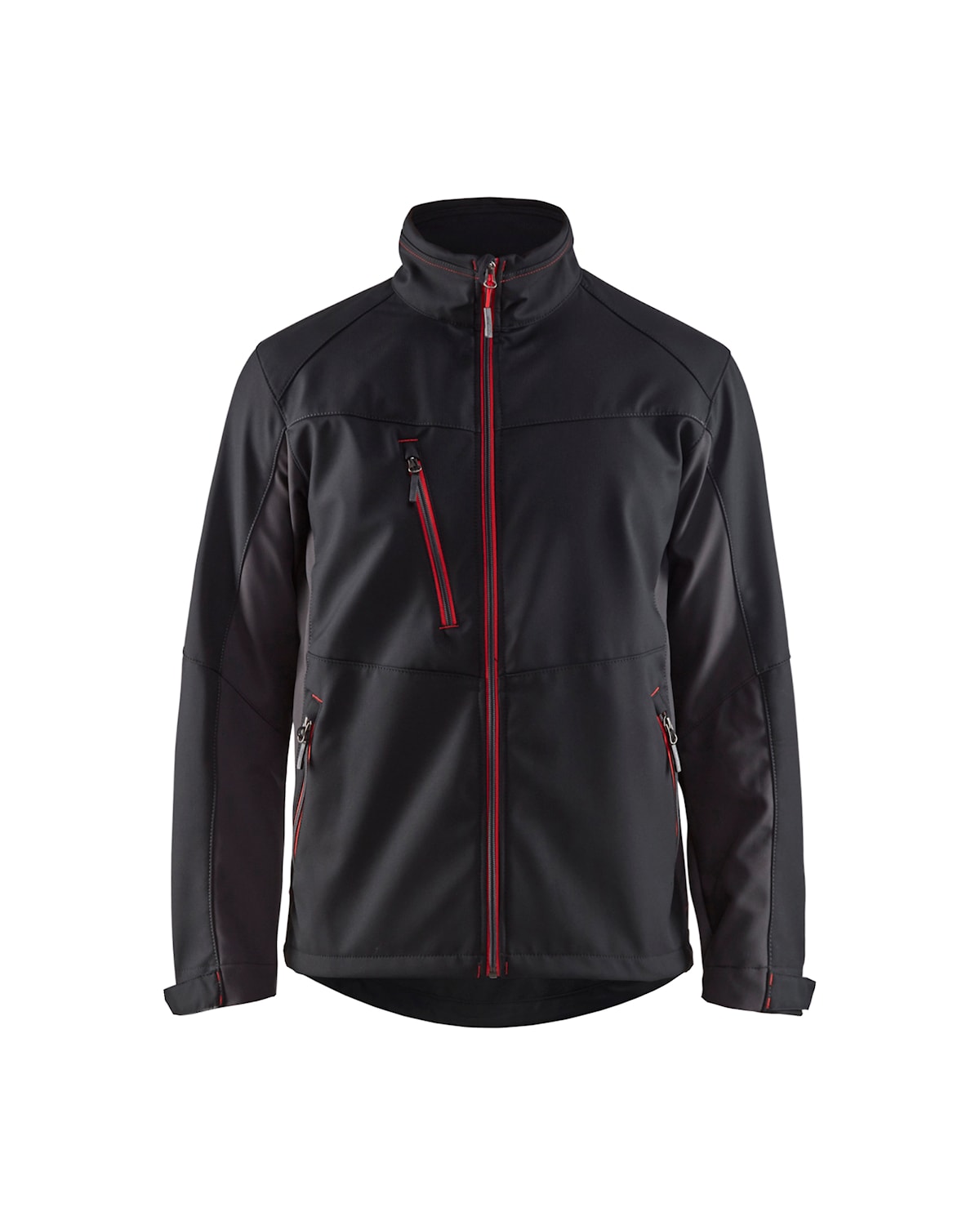 Blåkläder 4950-2516 Softshelljacka – Svart/Röd