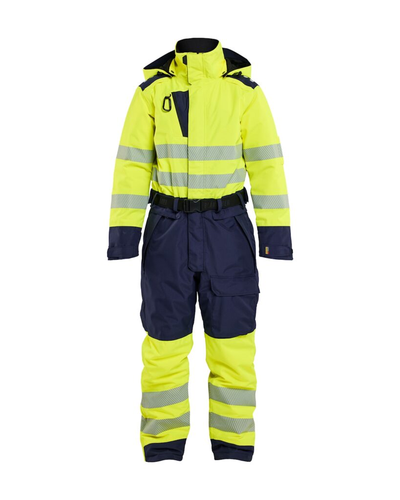 Blåkläder 6726-1977 Vinteroverall varsel dam – Varselgul/Marinblå