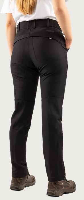 Fristads Zircon friluftsbyxor stretch, dam – Svart (940)