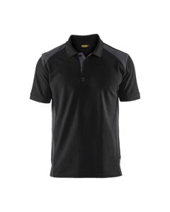 Blåkläder 3324-1050 Pikétröja – Svart/Mellangrå