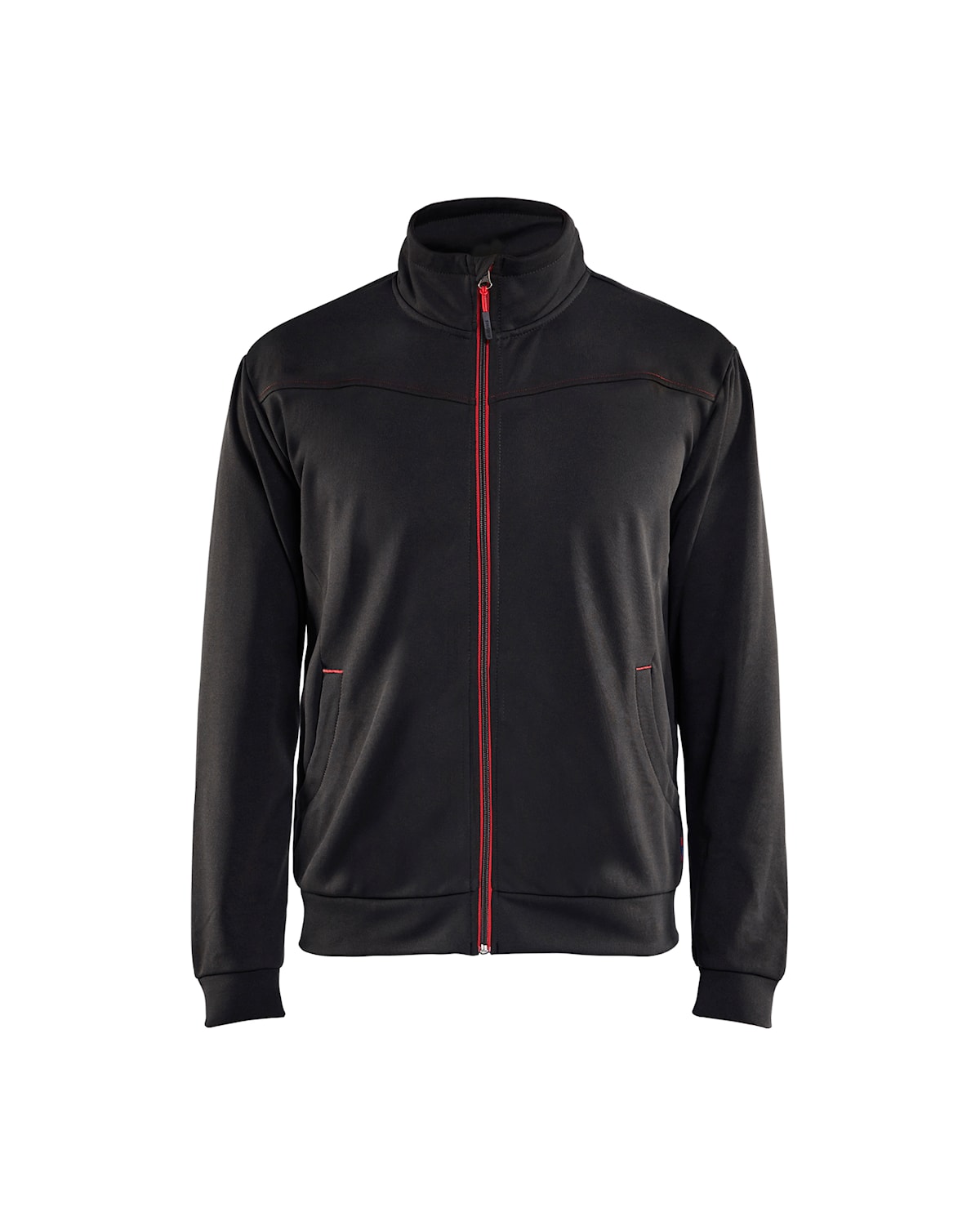 Blåkläder 3362-2526 Sweatshirt full zip – Svart/Röd