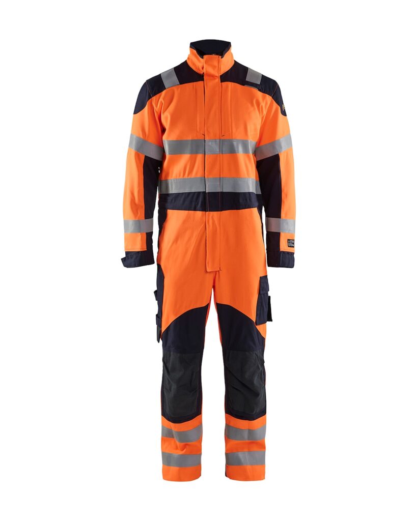 Blåkläder 6089-1513 Overall Multinorm Inherent – Varselorange/Marinblå