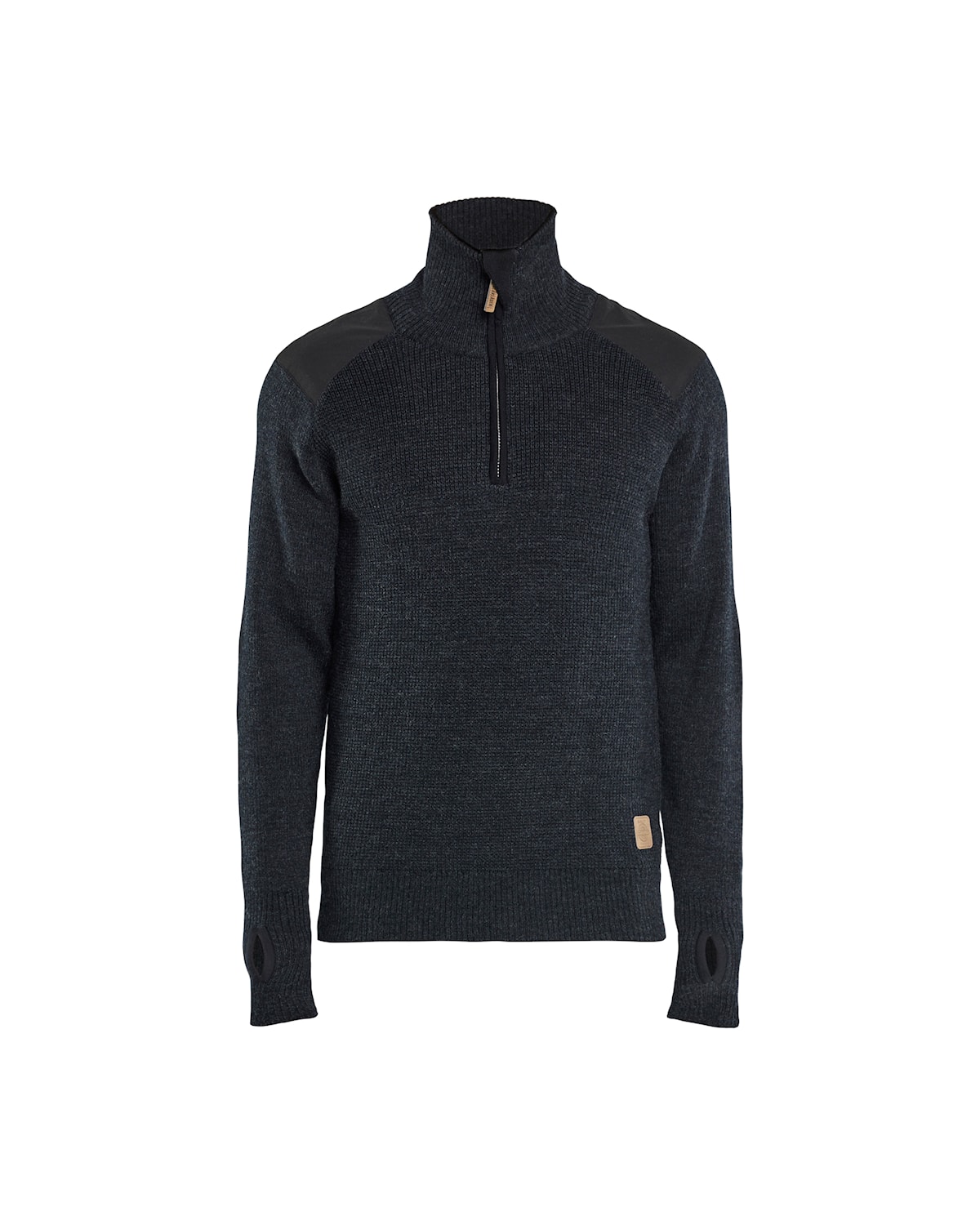 Blåkläder 4630-1071 Ulltröja – Mörkgrå/Svart