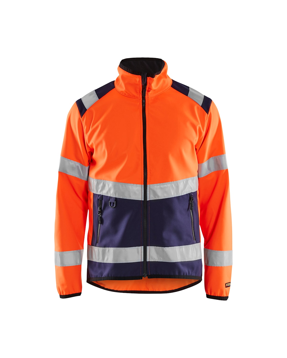 Blåkläder 4877-2516 Varseljacka softshell – Varselorange/Marinblå