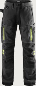 Fristads Hantverkarbyxa stretch utan spikfickor 2578 STP – Svart (940)