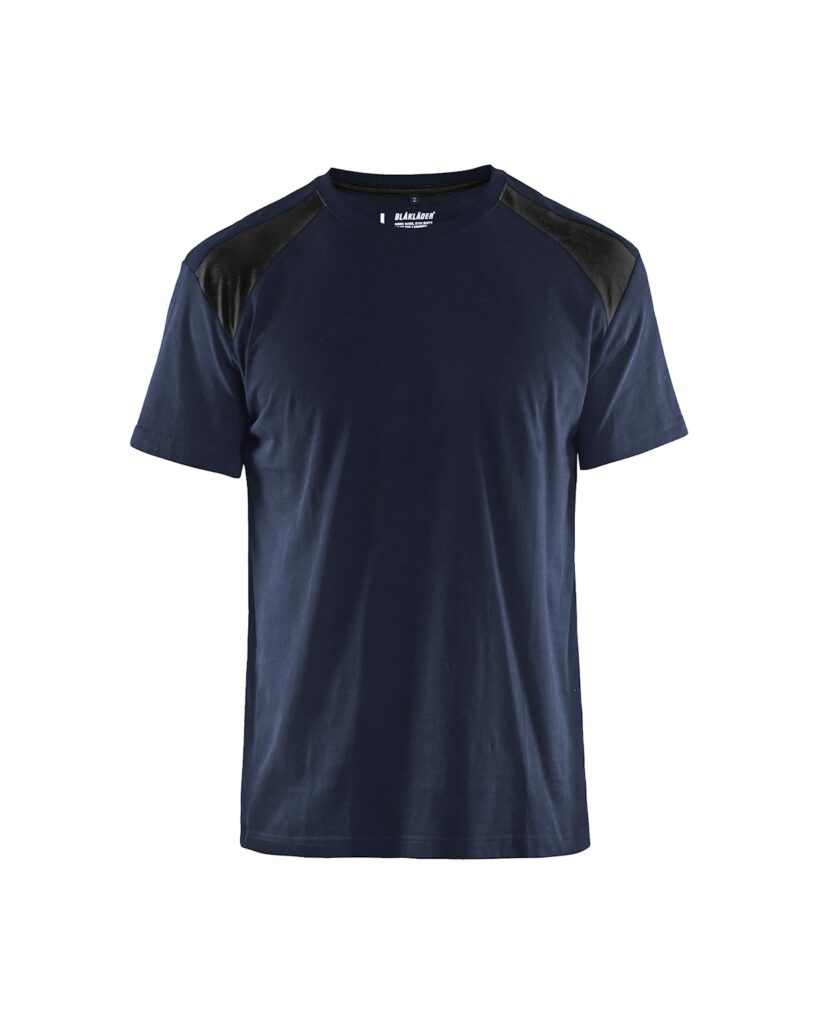 Blåkläder 3379-1030 T-shirt – Mörk marinblå/Svart