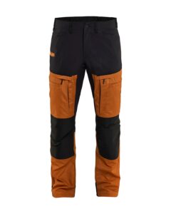 Blåkläder 1456-1845 Servicebyxa Stretch – Rost/Svart