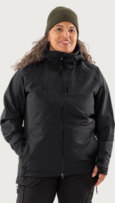 Fristads Skaljacka stretch 4981 GLS, dam – Svart (940)