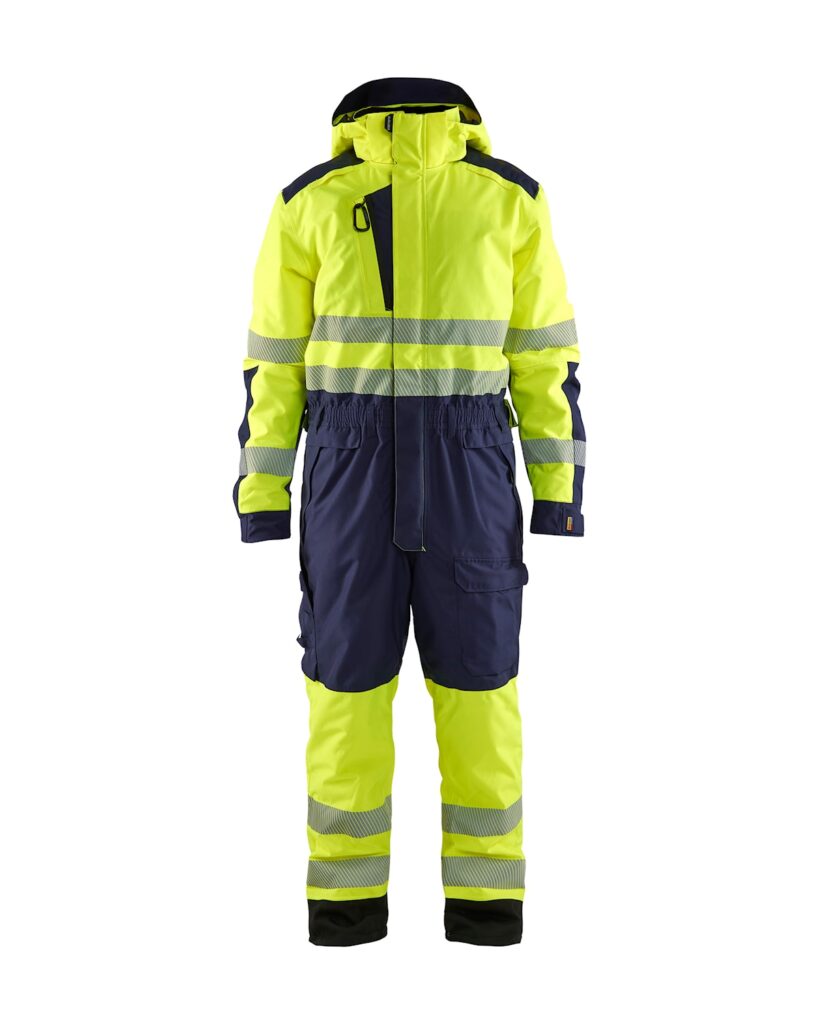 Blåkläder 6725-1977 Vinteroverall Varsel – Varselgul/Marinblå