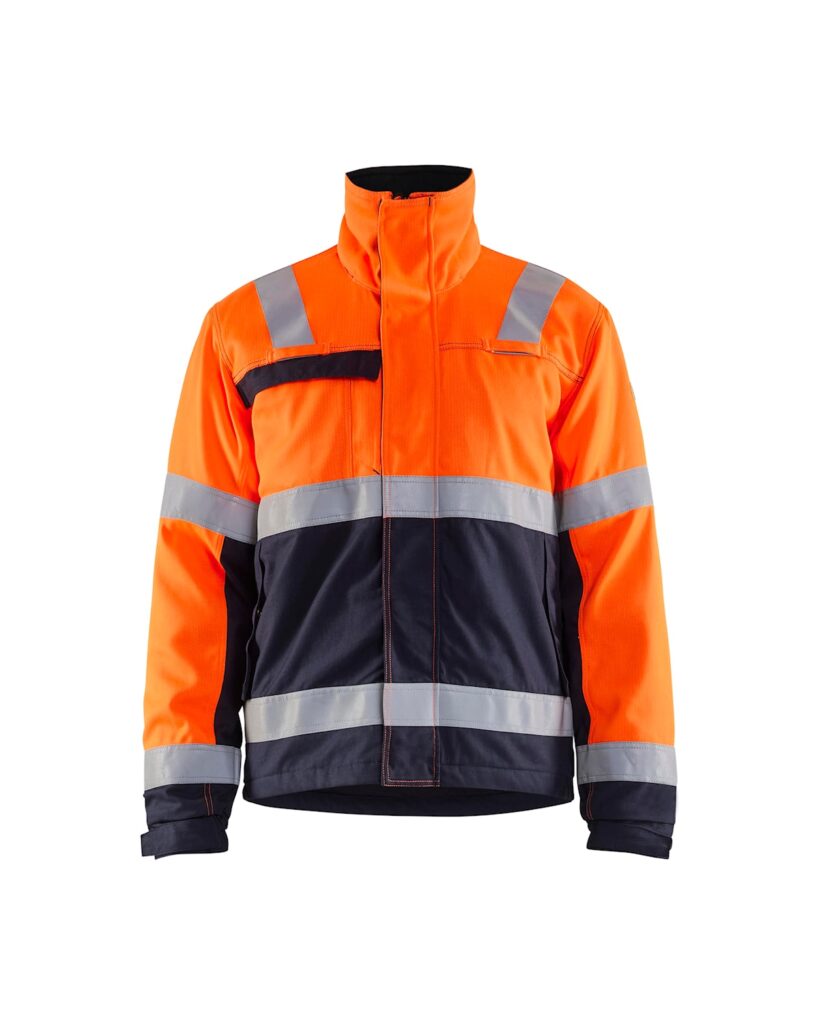 Blåkläder 4069-1513 Vinterjacka Multinorm Inherent – Varselorange/Marinblå