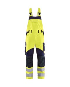 Blåkläder 2891-1512 APC 2 Hängselbyxa Multinorm Inherent – Varselgul/Marinblå