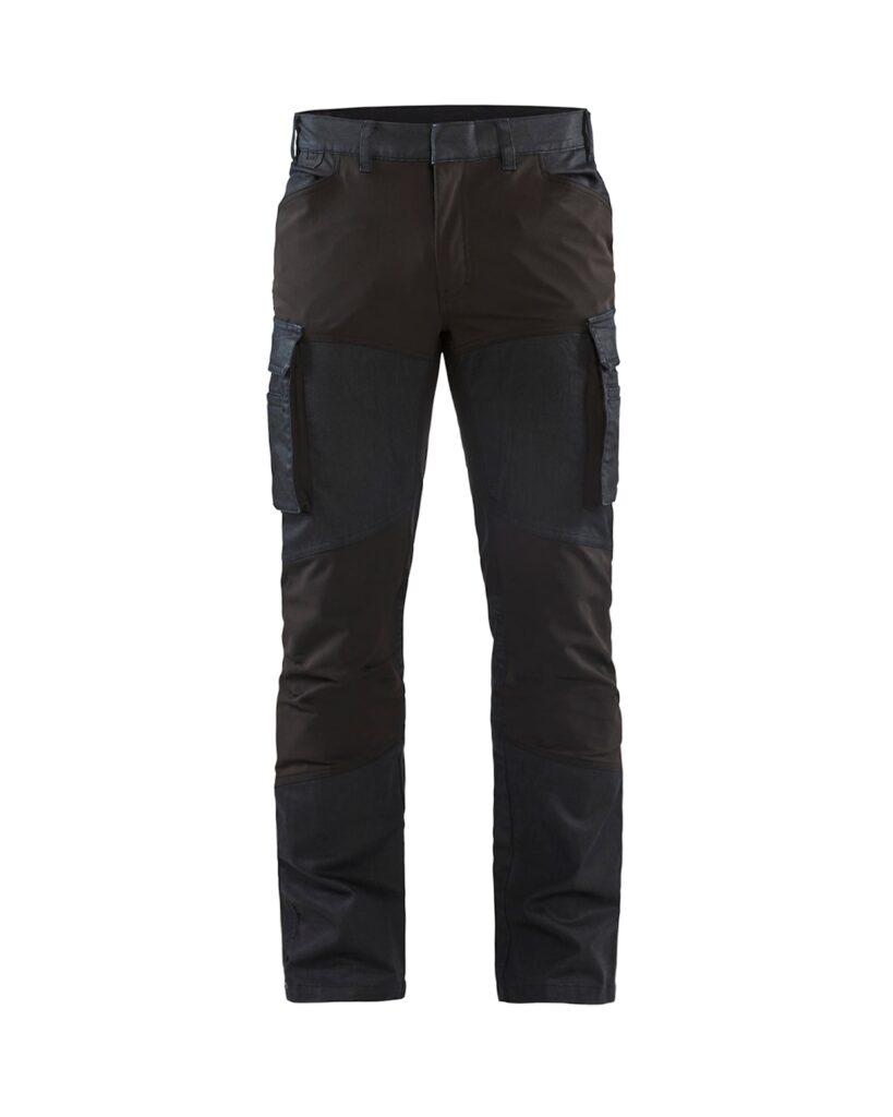 Blåkläder 1457-1147 Servicebyxa denimstretch – Marinblå/Svart