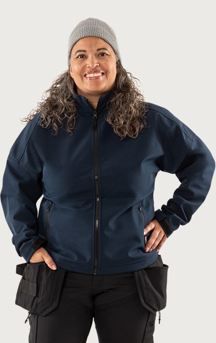 Fristads Softshell-jacka 1477 SBT, dam – Mörk marinblå (544)
