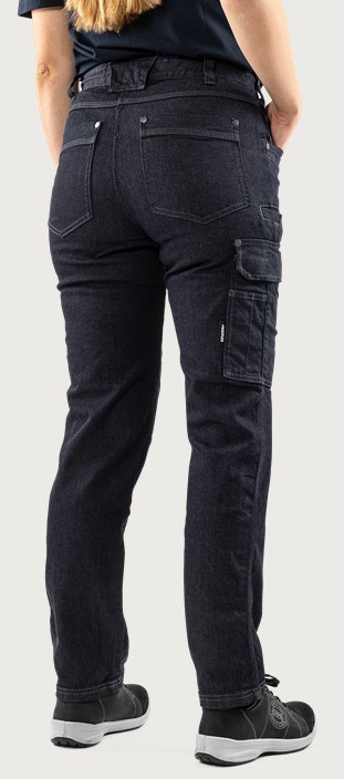 Fristads Servicejeans stretch 2506 DCS, dam – Indigoblå (545)