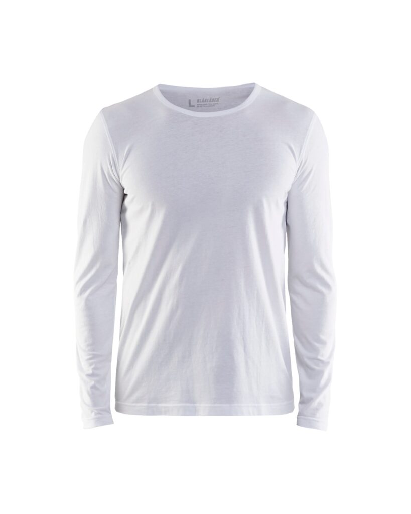 Blåkläder 3500-1042 Långärmad T-shirt – Vit