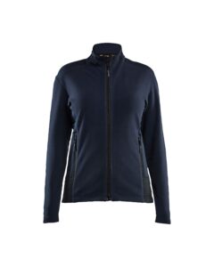 Blåkläder 4766-1010 Microfleecejacka Dam – Mörk marinblå/Svart