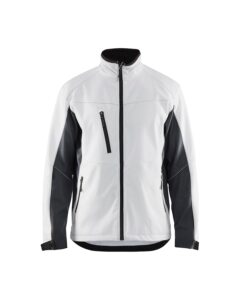 Blåkläder 4950-2516 Softshelljacka – Vit/Mörkgrå