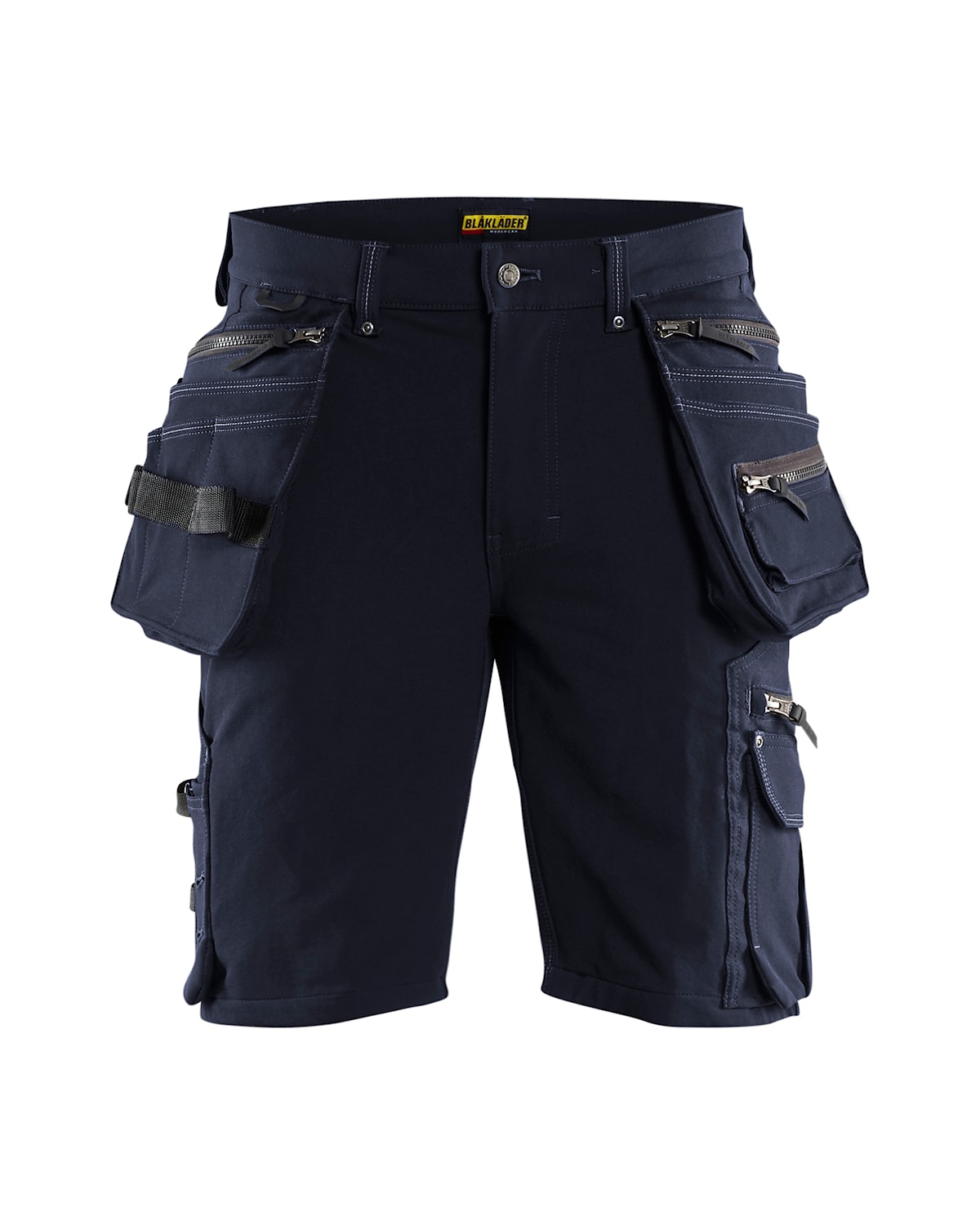 Blåkläder 1988-1644 Hantverksshorts 4-vägsstretch X1900 – Mörk marinblå/Svart