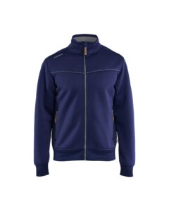 Blåkläder 4739-2514 Sweatshirt Pilefodrad Full-zip – Marinblå