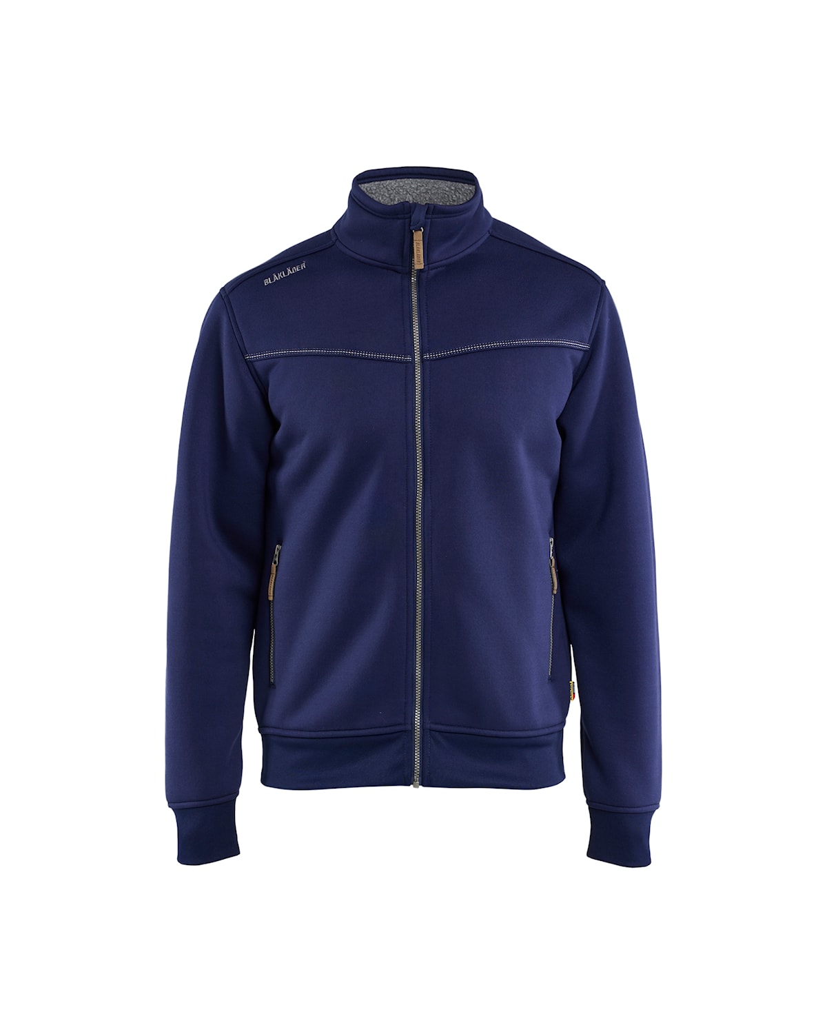 Blåkläder 4739-2514 Sweatshirt Pilefodrad Full-zip – Marinblå