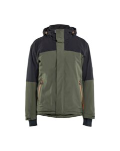 Blåkläder 4991-1917 STRIKER Vinterjacka Stretch – Skogsgrön/Rost