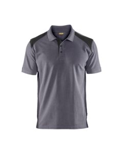 Blåkläder 3324-1050 Pikétröja – Mellangrå/Svart