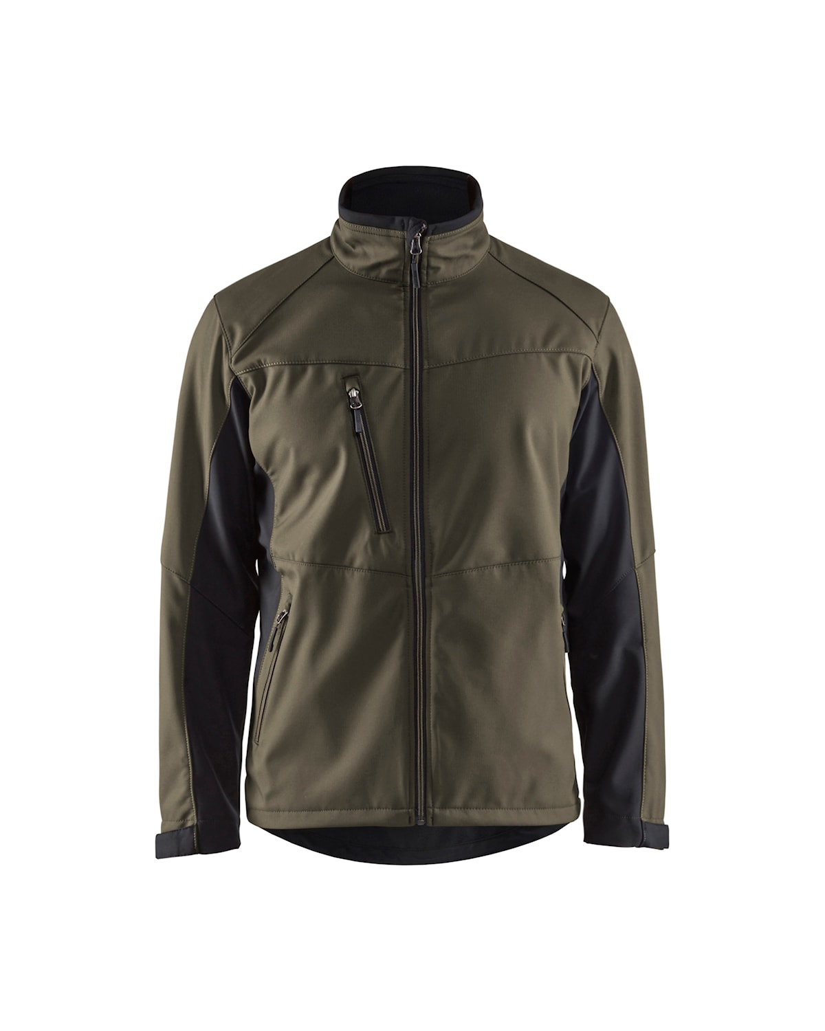 Blåkläder 4950-2516 Softshelljacka – Mörk olivgrön/Svart