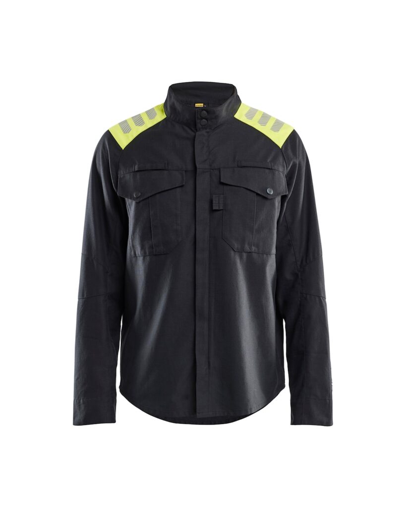 Blåkläder 4409-1512 Overshirt Inherent – Svart/Varselgul