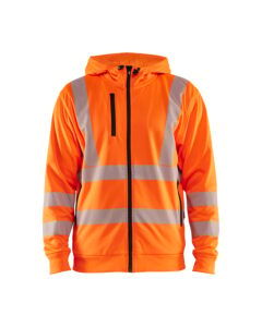 Blåkläder 3565-2538 Huvtröja Varsel Full-zip – Varselorange