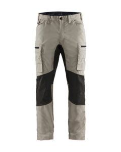 Blåkläder 1459-1845 Servicebyxa Stretch – Stone/Svart