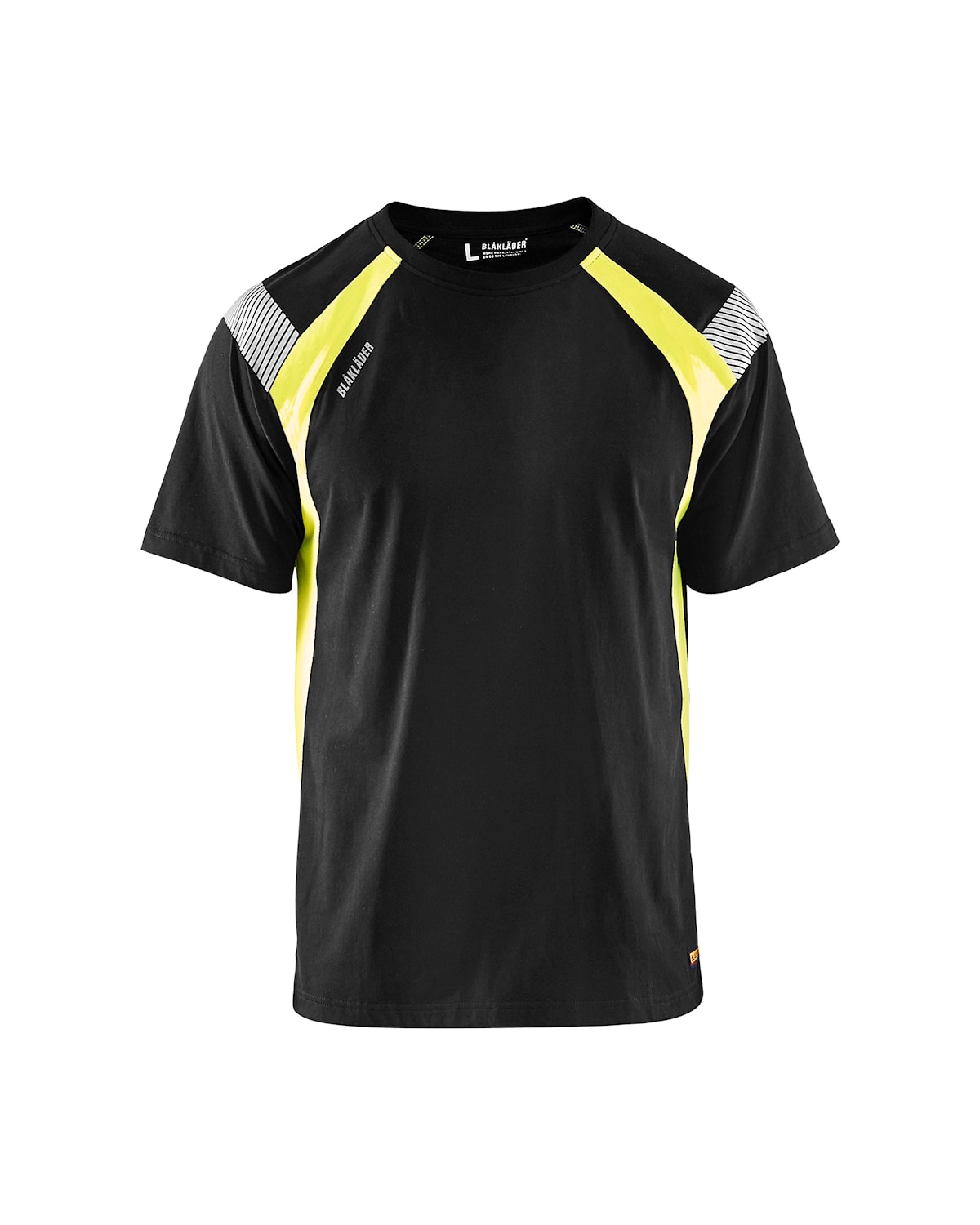 Blåkläder 3332-1030 T-shirt – Svart/Varselgul
