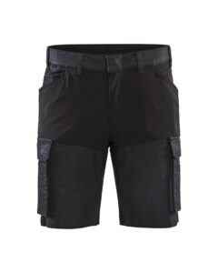 Blåkläder 1437-1147 Serviceshorts Denimstretch – Marinblå/Svart