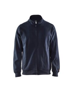 Blåkläder 3349-1048 Sweatshirt full zip – Mörk marinblå