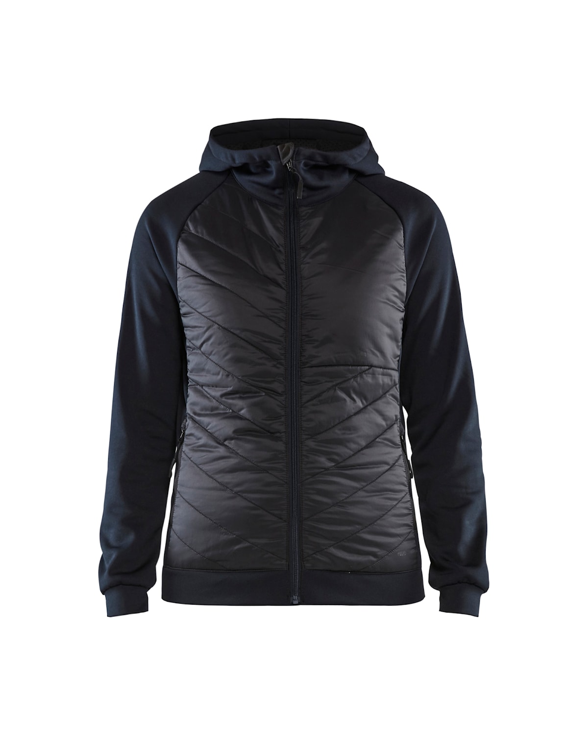 Blåkläder 3464-2526 Hybridtröja Dam – Mörk marinblå/Svart