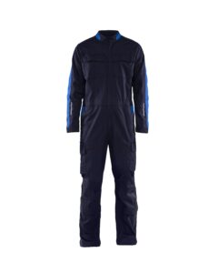 Blåkläder 6144-1832 Industrioverall stretch – Marinblå/Kornblå