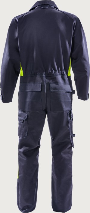 Fristads Flamskyddad svetsoverall 8030 FLAM – Marinblå (540)