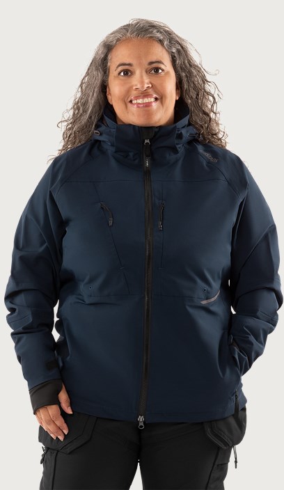 Fristads Vinterjacka stretch 4884 GLS, dam – Mörk marinblå (544)
