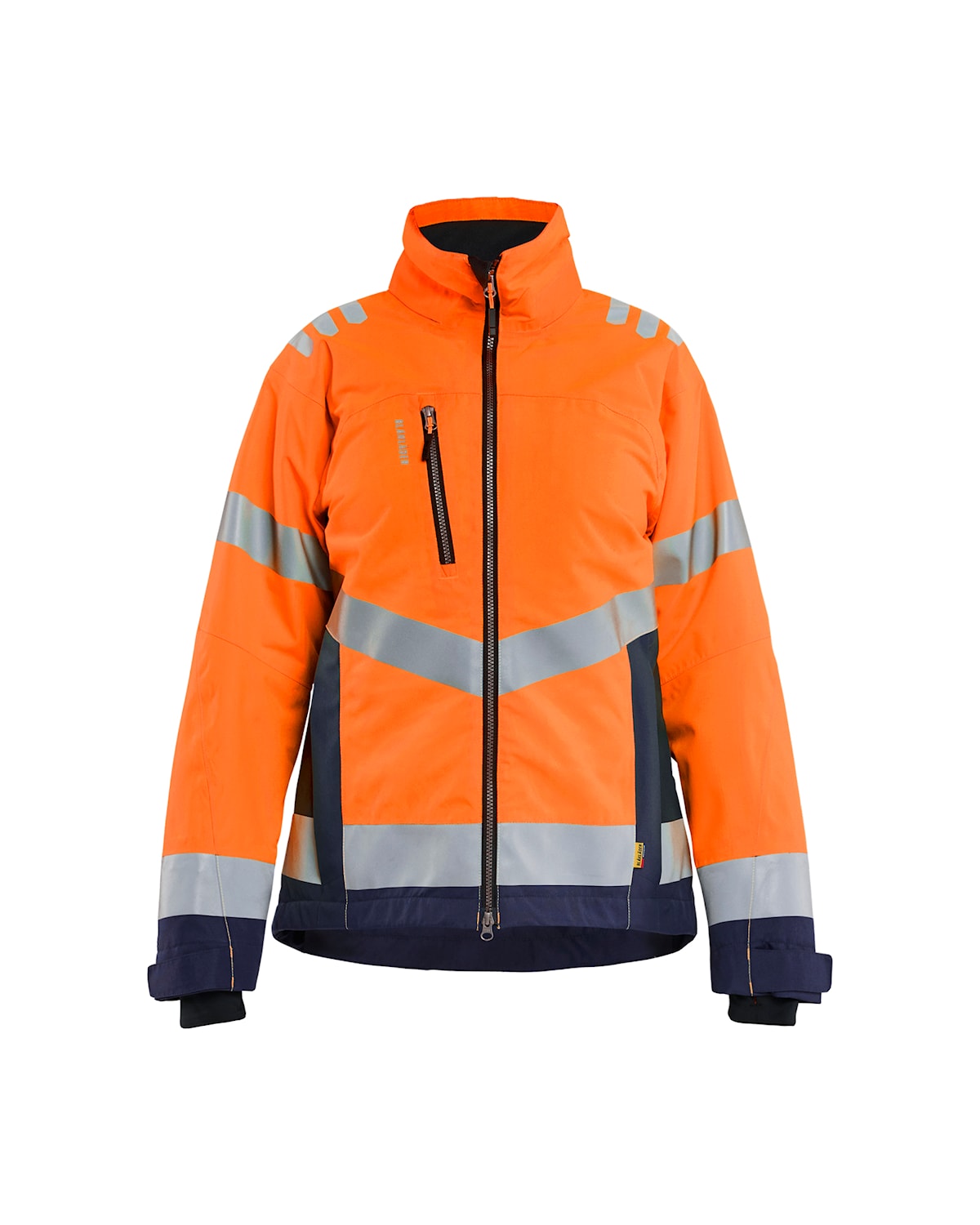 Blåkläder 4762-1977 Lättfodrad vinterjacka varsel dam – Varselorange/Marinblå