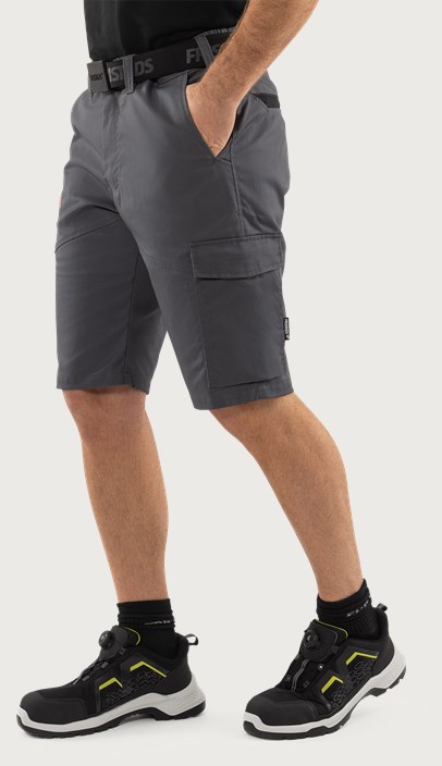Fristads Green shorts 2932 GWM – Grå/Svart (896)