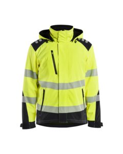 Blåkläder 4400-2513 Lättfodrad softshelljacka vinter varsel – Varselgul/Svart